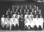 Konfirmationsgrupp med Pastor Ekman. Pingsten 1930