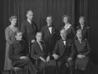 Glasmästare Nilsson med familj