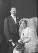 Brudparet Götblad (Gothblad). Den 27 december 1913
