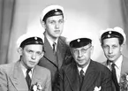Rektor Hammarström med familj