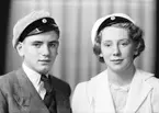 Herr Hjelmér och okänd kvinna
