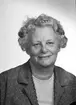 Alma Larsson, Valbogatan 18. Den 16 maj 1974