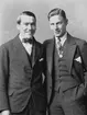 E. Lindström och okänd man