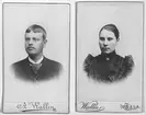Mormor och morfar. Kopia. Fotografateljé A. Wallin. Sala