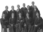 Brynäs Idrottsförbund. Fotograferad i kostym