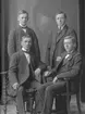 John Carlsson, Arnold Andersson, Birger Boström och Axel Pettersson