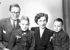 Familjen Thörnqvist. 16 oktober 1944.