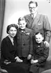 Familjen Thörnqvist. 16 oktober 1944.