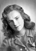 Fröken Dagmar Lagerqvist, Engelbrektsgatan 4, Gävle. 25 november 1944.