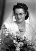 Brudparet Bengt Collini, St. Göransgatan 20, Uppsala.   25 november 1944.