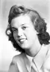 Ulla Gustavsson, Staketgatan 19, Gävle. 6 decembe 1944.