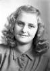 Fröken Maj-Lis Johanson, Norra Slottsgatan 13, Gävle.   8 decemberg 1944.