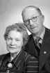 Herr och fru L. O. Bodin, Nedre Bergsgatan 28, Gävle. 17 december 1944.