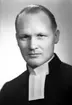 Kyrkoadjunkt H. B. Agardh, Brunnsgatan 27, Gävle. 5 april 1945.