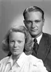 Herr och fru Tersmeden, Skomakargatan 19, Gävle. 30 juni 1945.