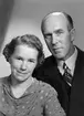Förman Edvin Jansson och fru Jansson. 25 augusti 1945.