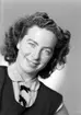 Fröken Dagmar Apelqvist, Sjukhuset, Sandviken. 1 september 1945.