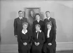 I hemmet. September 1945. Läroverksadjunkt Samuel Pehrsson.