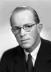 Magister Hugo Lindholm, Norra Rådmansgatan 32 B, Gävle. 17 oktober 1945.