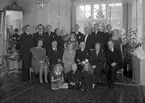 Paret Emil Mattons guldbröllopsdag. Oktober 1945.