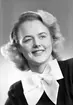 Luciakandidat till Gävles Lucia, 12 december 1945.