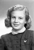Fröken Margareta Hansson, Kaskär, Gävle. 28 mars 1946.