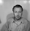 Edmund Pettersson Rederi AB. Legitimationsfotografi. Augusti 1950.