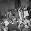 Gefle Jultomtar, julfest. 16 december 1951. Frk. Ljung,
Brändströmgatan 10, Gävle
