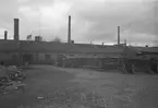 J. Isaksson & Co. Kassaskåpsfabrik, Bromma Stockholm.
Exteriör från  Gavleverken AB. 13 oktober 1952.