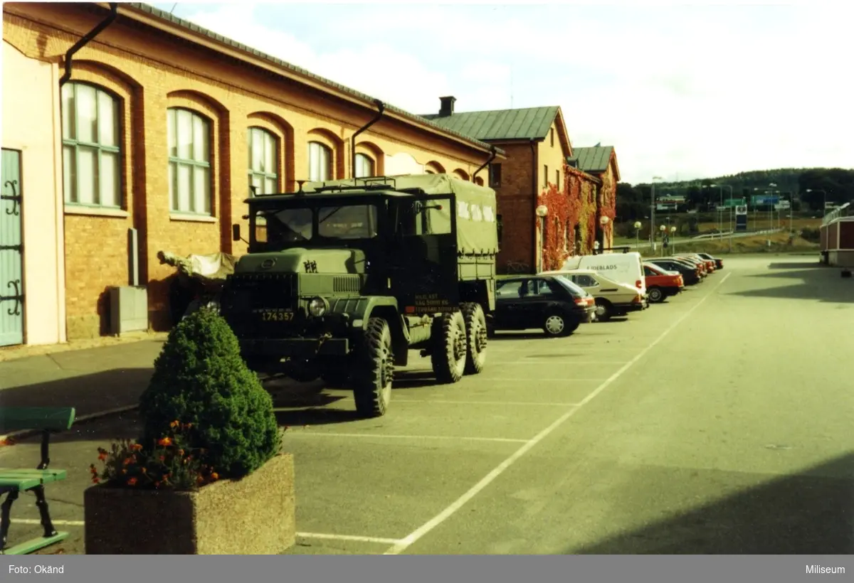 Lastterrängbil 934, Volvo. Utanför Försvarsmuséet, Jkpg.