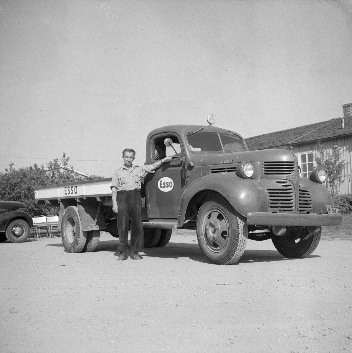 Dodge lastebil for Esso
