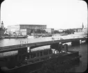 Stockholms slott fotograferat från Skeppsholmen.