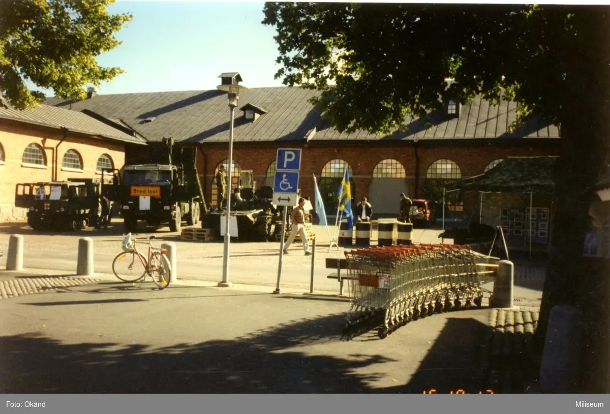 Frivilligförsvarets dag. På A 6 Center.