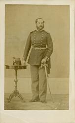 Porträtt av Carl Edvard Wrede, kapten vid Kronobergs regemen