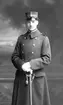 Löjtnant Nils Frykberg (1888-1966). Idrottsman, medeldistanslöpare IFK Gefle. Deltog i sommar-OS i Stockholm 1912.