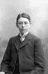 Göran Herman Hultin (f 1897 i Skog). Senare advokat och ledamot av stadsfullmäktige.