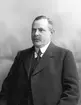 Herman Roloff, född 18 oktober 1867. Väveriföreståndare vid Gefle Manufaktur Aktiebolag,
Strömsbro.
