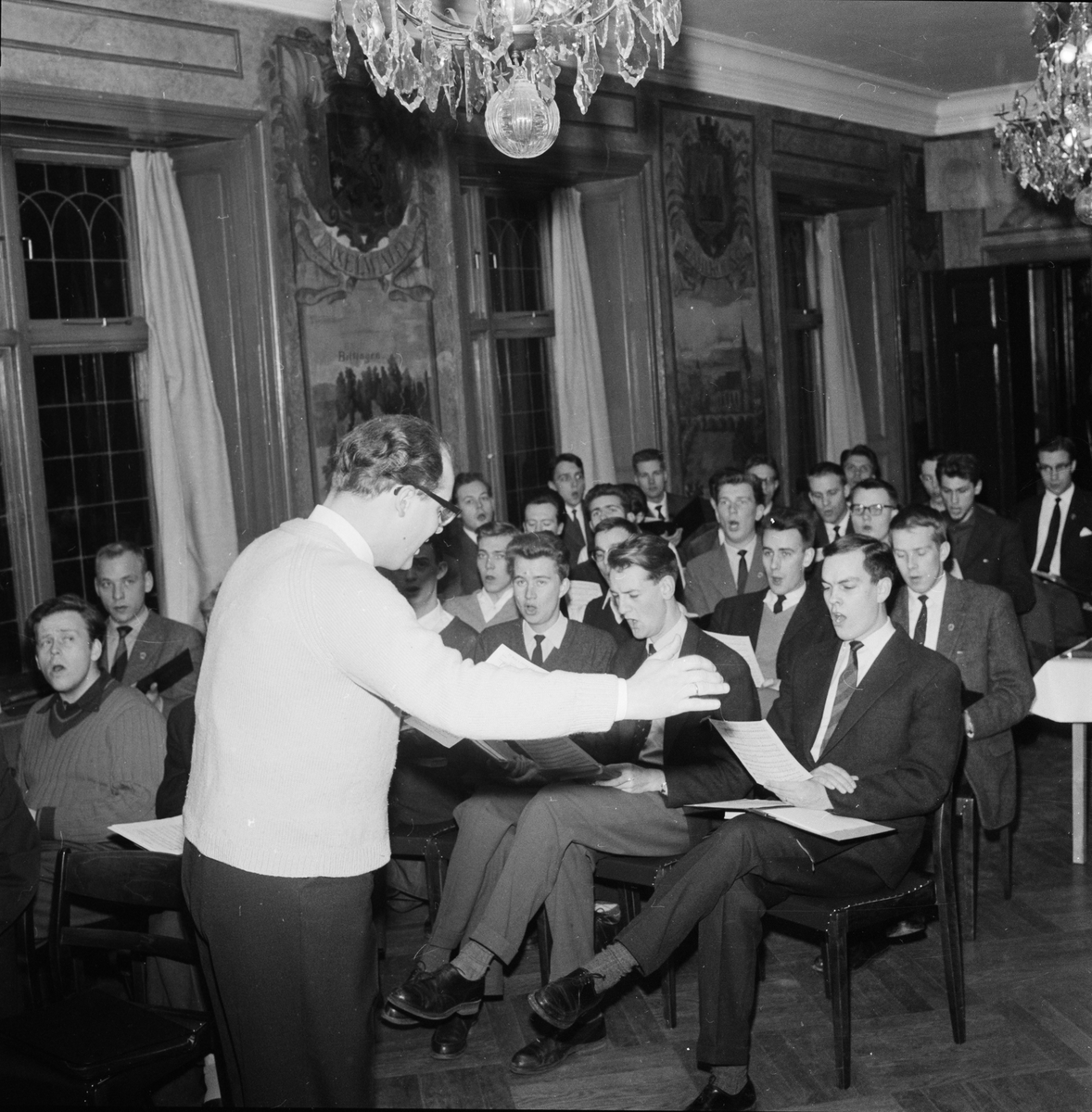 Allmänna Sången, Uppsala, 1957