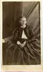 Kabinettsfotografi: demoiselle Selma Augusta Engwall