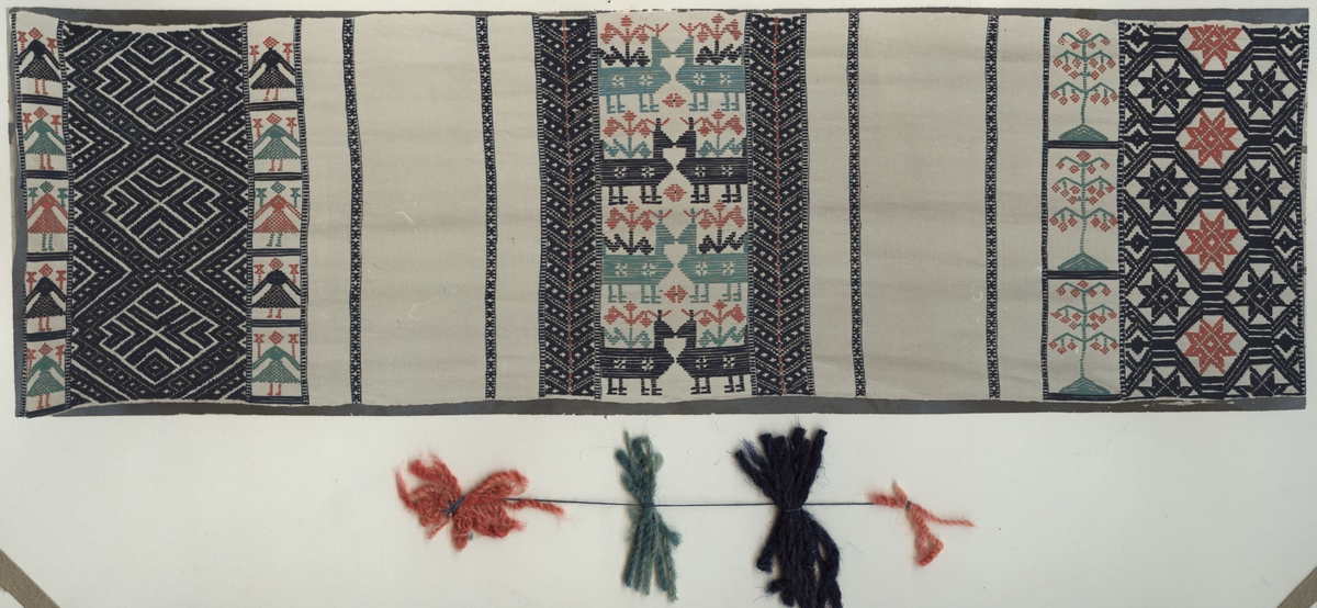 Längd, drätt, i dukagång och upphämta