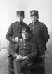Värnpliktige 281/4 Eriksson, 322/4 Ericsson och ?, Kungsbäck, Gävle