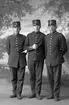 Värnpliktige 281/4 Eriksson, 322/4 Ericsson och ?,
Kungsbäck, Gävle