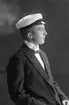 Student Johan Lindbäck. 1890 - 1960. Fjärde Tvärgatan 42, Gävle