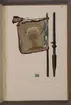 Avbildning i gouache föreställande fälttecken taget som trofé av svenska armén. Det avbildade standaret finns bevarat i Armémuseums samling, för mer information, se relaterade objekt.