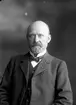 Ingenjör Peter Andrén, född 27 januari 1860. Chef för Robert Sjöströms Mekaniska Verkstad
