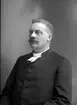 Nils Björkbäck. Levde mellan åren 1864-1931. Kyrkoherde i Järbo 1903-1922.
