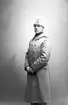 Ingenjör Erik Göransson i militär vinterunifom