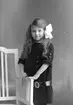 Maskinisten vid Norelunds Tegelbruk, Bomhus, E. Olssons dotter Ruth