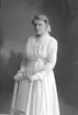 Edith Lundberg, Femte Tvärgatan 24, Gävle. /Holmgren