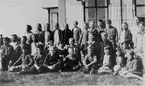 Skolbarn i Brunns södra skola någon gång på 1930-talet.